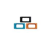 Kingston Paquet de 3 étuis en Caoutchouc pour SSD XS - Noir, Bleu Clair, Orange - SNA-XSR1-3P