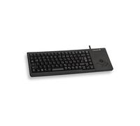 CHERRY Clavier de sécurité Secure Board 1.0 – AZERTY belge, Lecteur puce RF/NFC, Blanc grisé