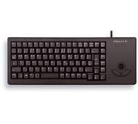 CHERRY Clavier miniature + trackball USB noir (Suisse)