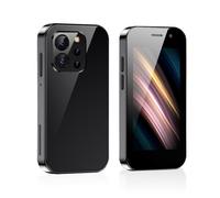 XS15 PRO Petit Smartphone 3,0 pouces Android 9.0 Quad Core RAM 4 Go ROM 64 Go 2000mAh Face ID Double SIM 4G Téléphone Noir