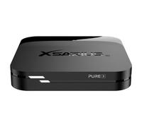 Xsarius Pure 3 4K UHD Android 11 Récepteur IP Noir (Double WiFi, USB 3.0, LAN, HDMI)