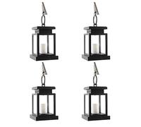 Xsayjia Lampe solaire lumière Candle Vintage LED Blanc chaleureux Utilisé pour avec bride de plage parapluie Tree Pavilion jardin Yard pelouse etc éclairage et décoration