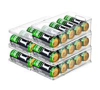 XSDAA Organiseur Frigo Cuisine Lot de 5 Boite de Rangement Frigo Récipients Transparents en canette de Soda pour Armoire de Cuisine, Garde-Manger,5pcs