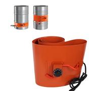 XSDAJSD Barrière chauffante électrique en Silicone pour fûts d'huile de 20 à 200 L, température constante de 30 à 150 °C (Affichage numérique, 200 L, 1740 x 250 mm, 3000 W).