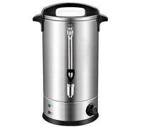 XSDAJSD Cafetière Commerciale - Grand Distributeur de café en Acier Inoxydable 304 pour Une préparation Rapide, Chauffe-Eau avec Robinet et régulateur d'eau pour café, Bureau, Maison (20 litres)
