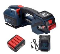 XSDAJSD Cercleuse électrique, Presse à balles portative, Outil de cerclage Automatique, cercleuse Manuelle, équipement de cerclage motorisé