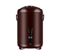 XSDAJSD Chauffe-Eau, Distributeur de Boissons Isotherme en Acier Inoxydable à Double paroi Mate pour café, thé, Lait, Soupe, fête de Famille, Buffet (B, 12 L)