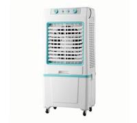 XSDAJSD Climatiseurs Portables, refroidisseurs d'air par évaporation à 3 Vitesses, Refroidissement Rapide, refroidisseurs d'air Portables sans fenêtre pour Usage Domestique (Bleu)