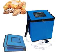 XSDAJSD Étuve à pâte avec Chauffage, kit de Fermentation de pâte à Pain et Pizza, contrôle de la température, Accessoires pour la Fabrication de Pain, Yaourt, natto et Savon Artisanal.