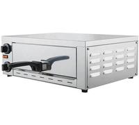 XSDAJSD Four à Pizza électrique, Four Grille-Pain à tiroir à Pizza Simple en Acier Inoxydable de 40,6 cm, température réglable de 50 à 300 °C et Chauffage Uniforme, pour Cuisines et commerces.