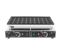 XSDAJSD Gaufrier Professionnel, 50 cavités, 1700 W, 50-300 °C, Interrupteur étanche, minuterie Intelligente, pour crêpes, Muffins et gaufres.