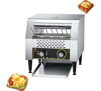 XSDAJSD Grille-Pain à convoyeur Commercial, Four électrique Robuste en Acier Inoxydable avec Vitesse réglable pour Restaurants, cafés, boulangeries