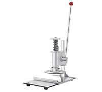 XSDAJSD Laminoir à pâte à Pizza, Machine à Pizza Manuelle en Acier Inoxydable avec poignée allongée - Outil de Cuisine Professionnel (Taille : 24 cm)