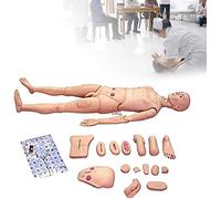 XSDAJSD Mannequin de Soins aux Patients Grandeur Nature (1,74 m) - Simulateur de Formation et de démonstration de RCP pour la Formation médicale et enseignante - Fournitures médicales