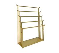 XSDAJSD Présentoir pour Rouleaux de Tissu, Grand Format, idéal pour Le Commerce et la Vente de Films pour vitres de Voiture. Supporte jusqu'à 200 kg. Couleur : Or. Longueur : 80 cm.