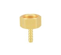 XSDSM Raccords Union à Filetage Femelle Raccord de Tuyau en Laiton Adaptateurs de Tuyau Droits Raccords de Tuyaux pour Connexions de Tuyaux,G 1/2" Filetage Interne - 6 MM