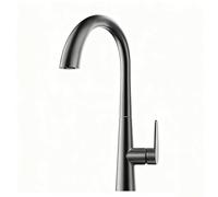 XSDSM Robinet Laiton Cuisine Mitigeur De Cuisine Extractible 2 Modes De Pulvérisation Et Pivotante À 360°,Pistolet Gris