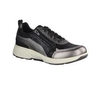 Xsensible Valleta Baskets élégantes en cuir stretch Largeur confortable H Semelle Citywalker 2, Old Silver Combi, 42 EU Large