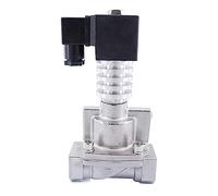 XSGW-32/40 0,5-20bar 2 voies NC électrovanne d'huile de transfert de chaleur à vapeur 1-1/4 pouce 1-1/2 pouce 300 degrés C haute température SS304 vanne 24 V 220 V 1 pièces(FOR STEAM-DC24V,1.25 Inch)