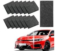 XSHAO® 12 Pcs Nano Sparkle Cloth Anti Rayures Voiture, Efface Rayures Chiffon Voiture pour Réparation de Rayures Légères (10 x 20 cm)