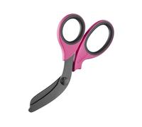 Xshear 7.5" ciseaux de traumatisme de devoir extrême - ciseaux médicaux difficiles et durables pour les fournisseurs de soins de santé d'urgence (rose/noir)
