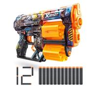 XSHOT Skins Dread Blaster - Jurassic World avec 12 fléchettes de ZURU