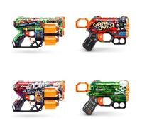 XSHOT Skins Dread Menace (Lot de 2) Blasters Mousse (48 fléchettes) Lanceur, Mix Combo Pack