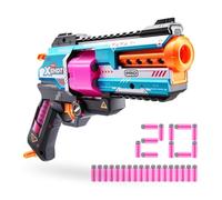 XSHOT Skins Pro Series Break Barrel, 20 Darts de ZURU, 14+ | Precision canon rotatif, flechettes Air Pocket Tech, longue portee epique, blaster outdoor pro pour enfants et ados, 14+