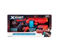 XSHOT Turbo Fire & Fury 4 & Micro Pistolet jouet 48 fléchettes