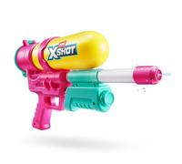 XSHOT Water Fast Fill 80s Super Splash Pistolet à Eau (Jaune) de ZURU - Style Vintage avec Technologie Fast Fill, Portée 10m et Réservoir 750ml, Jouet d'Été Extérieur pour Enfants 6+, Jardin & Piscine