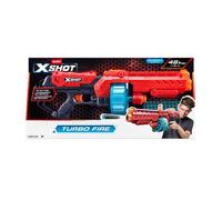 ZURU Pistolet X-Shot Excel Turbo Fire – Livré avec 48 flèches – Tire jusqu'à 27 m