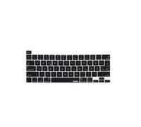 XSKN Couverture de clavier en silicone noir pour clavier Touch Bar modles 2019 MacBook Pro 16"" A2141 2020 MacBook Pro 13,3"" A2251 A2289 A2338 M1