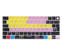 XSKN Serato DJ - Couverture de clavier en silicone pour MacBook Pro 2022-2026 14,2 16", MacBook Air 13,6" 15,3" puce M1-M5 avec Touch ID