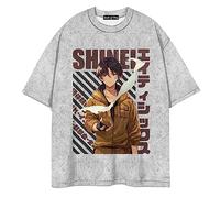 XSLGOGO 86-Eighty Six T-Shirt Hommes et Femmes Imprimés à Manches Courtes Hauts Anime Nouzen Shinei Costume Cosplay