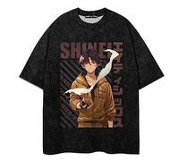 XSLGOGO 86-Eighty Six T-Shirt Hommes et Femmes Imprimés à Manches Courtes Hauts Anime Nouzen Shinei Costume Cosplay