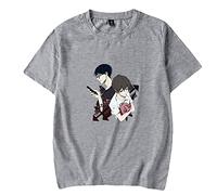 XSLGOGO Anime Terror in Resonance T-Shirt Nine Imprimer Tops D'été À Manches Courtes Chemise Décontractée Femmes Hommes