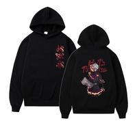 XSLGOGO Unisexe Homme tronçonneuse Gabimaru Drôle T-Shirt à Impression Graphique Anime Manga Amusant Sweat-Shirt décontracté à Capuche et à Manches Longues