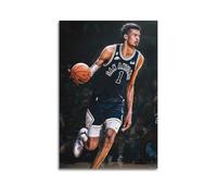 XSLRYH Victor Wembanyama Poster artistique décoratif en métal vintage classique Impression sur toile Décoration d'intérieur 40 x 60 cm Sans cadre Style 4