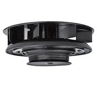 XSmotive 99999903248 Faible Profil Rotatif Grille d'aération pour Ventilateur de Toit, Noir