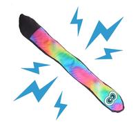 XSnake Jouet pour chien à mâcher pour animaux de compagnie, corde élastique, jouet pour chien serpent, jouet en peluche amusant, en coton doux, tissu robuste et durable, jeu d'activité animale