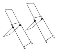 xSoporte de panel solar plegable hecho de acero | Panel solar resistente a la intemperie para acampar el viaje al aire libre | Robusto y portátil con ancho de hendidura de 0.35 pulgadas | Soporte de m