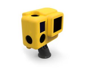 XSories - Housse silicone jaune pour HERO 3+ (SILG3+)