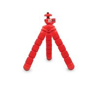 Xsories Mini Bendy Trépied pour Caméra d'action/Appareil Photo 15 cm Rouge