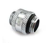 XSPC adattatore 10mm 2X g1/4, ruotabile - cromato