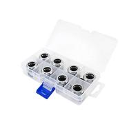 XSPC Embout G1/4 pour tube rigide 14 mm – Chromé – Lot de 8