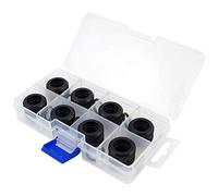 Embout pour tube rigide - XSPC - G1/4' sur 14mm - Blanc - Lot de 8 embouts