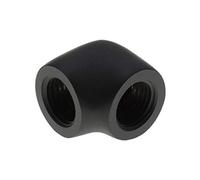 XSPC G1/4" Female 90 Degree Angled Elbow Fitting - Matte Black