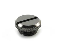 XSPC G1/4" Raccord de Bouchon - Noir Chrome