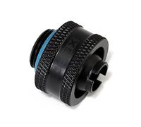 XSPC G1/4" Raccord de Compression pour 3/8" ID 5/8" OD 16/10mm Tubes - Noir Mat