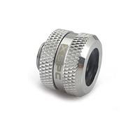 XSPC G1/4" Raccord de Triple Sceau pour 14/10mm PETG Tubes - Chrome